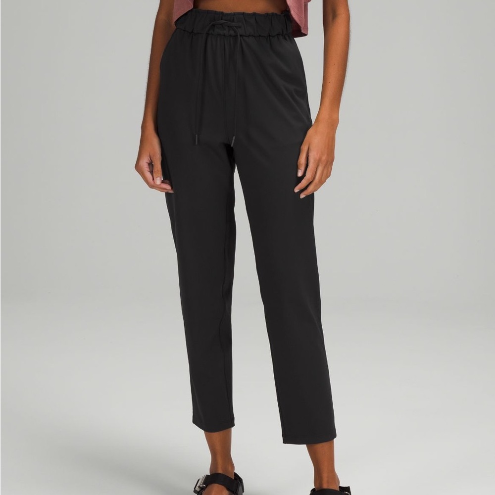 Stretch high rise 7/8 pants lululemon graphite grey